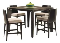 Comprar Dm Comedor Kitchenet 4 Sillas Acabado Ultracuero Beige
