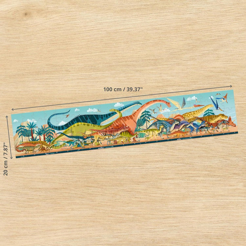 Puzzle Maletín De Dinosaurios Janod