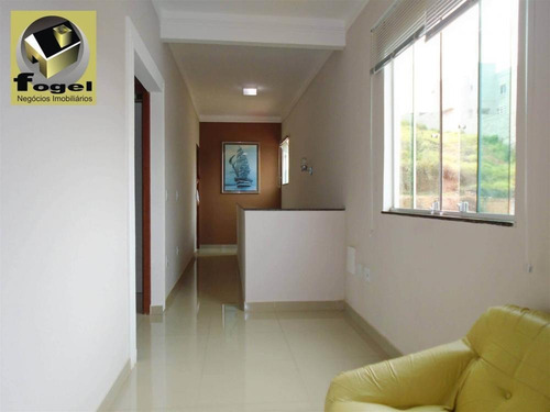 Imagem 6 de 19 de Fontesville / Juiz De Fora - Casa 4/4 (1 Suíte) - Piso Porcelanato - Excel Acabamento - 2 Vagas - Cs1802v5