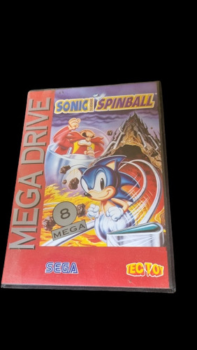 Cartucho - Mega Drive - Sonic Spinball - Sega Tec Toy (v 6)