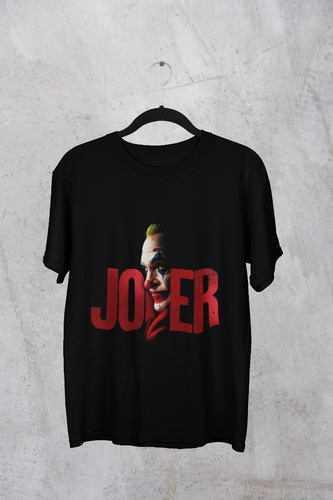 Polera Unisex Joker Batman Pelicula Nombre Estampado Algodon