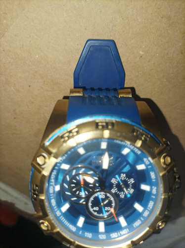 Reloj Invicta 25508 Dorado Azul Hombre