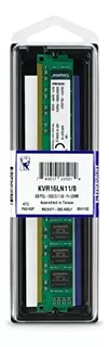 Memoria Ram Ddr3 8 Gb 1600 Mhz Kingston Kvr16ln11/8wp