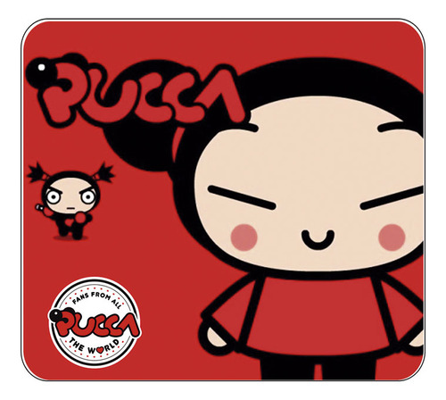 Mouse Pad Pucca Fans Anime Comic Diseño Personalizados 1395