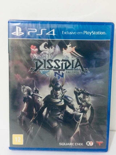 Dissidia Final Fantasy Ps4 Mídia Física Novo Lacrado