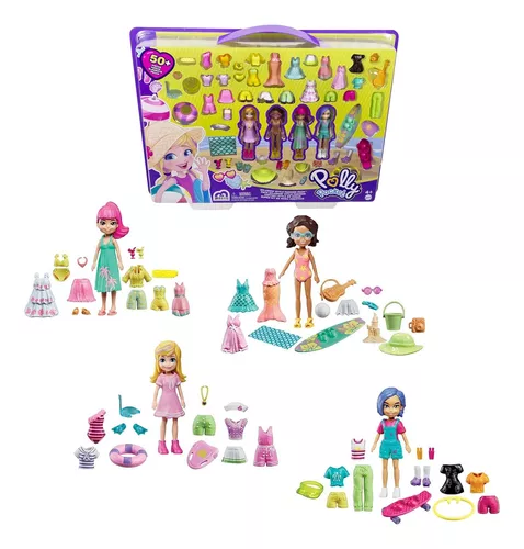 Super Kit de Moda Aquático Polly Pocket Mattel