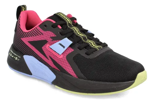 Zapatilla Mujer Power Xorise+300 Tr Cipher Negro-fucsia | Cuotas