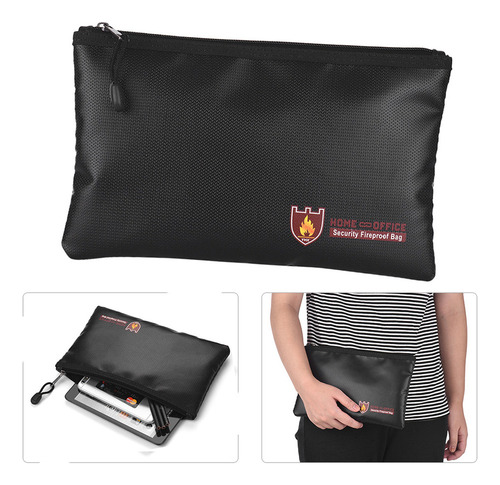 Bolsa De Documentos À Prova De Fogo Bolsa De Dinheiro De