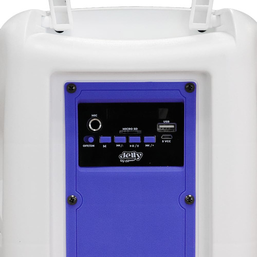 Bafle Amplificado 8 Pulgadas 15000 W Fussion Color Blanco