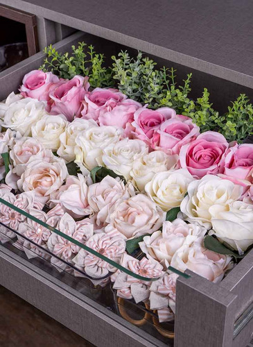 Organizador Gaveta Colméia Com 6 Divisórias Armário Closet