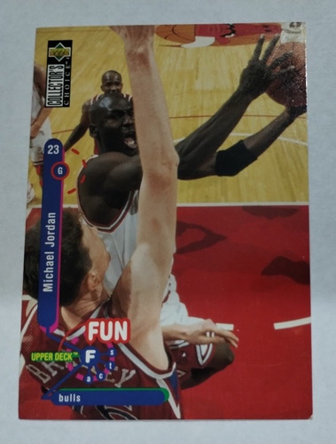 Figurita/card Michael Jordan Upper Deck