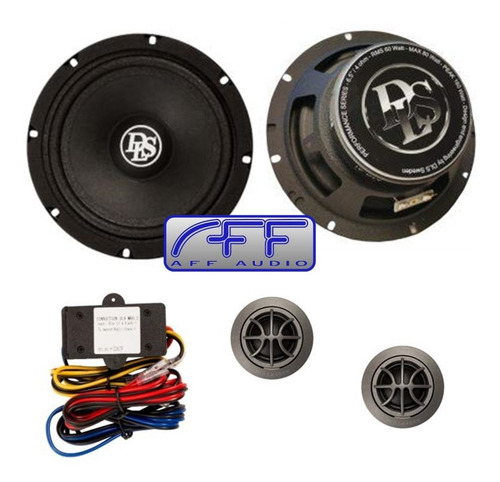 Dls M6.2i Componentes 6,5 De 60 W Rms