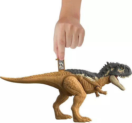 Boneco Dinossauro Com Som T-Rex 30cm Jurassic World Dino Escape Mattel