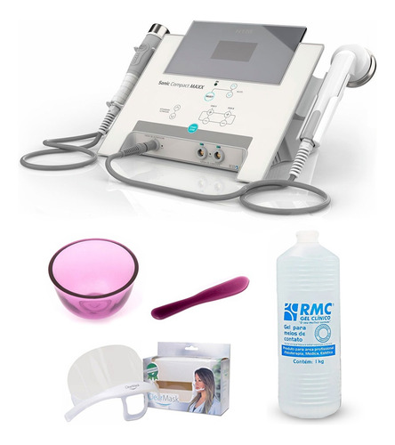 Ultrassom 1 E 3mhz Terapia Combinada Sonic Compact Maxx Htm