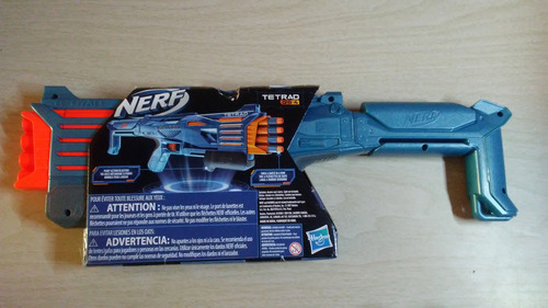 Nerf Elite 2.0 Tetrad Qs4 Hasbro 4 Dardos Nueva