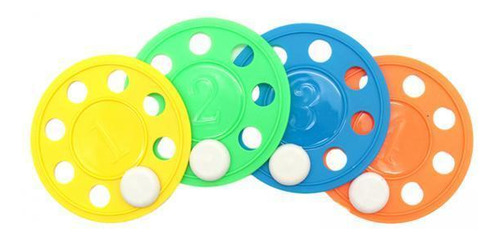 6 X 4x Discos De Buceo Coloridos Juguetes De Buceo En