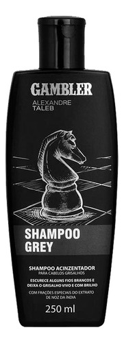  Gambler Shampoo Acinzentador 250ml Cabelos Grisalhos - Left