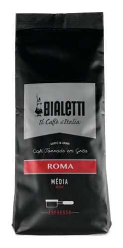 Imagem 1 de 3 de Café Roma Em Grãos - 500g- Bialetti
