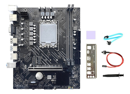 Placa Base H610+almohadilla Térmica+grasa Térmica Lga1700 Dd