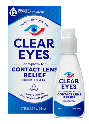 Clear Eyes Gotas Para Los Ojo - 7350718:mL a $73990