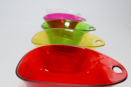 Pack Bolson De 120 Compoteras Plastica P/ Mayor Bowl Cazuela