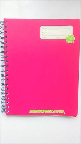 Libreta Cuaderno Profesional Color Doble Aro 6 Pzs