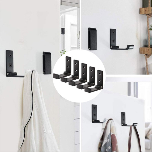 5 Gancho Para Abrigos Plegable Ganchos Plegables De Pared