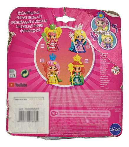 Pinypon Queens Vestido Violeta Super Power Famosa Cd