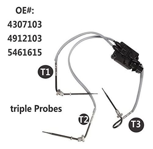 Kmdiesel 5461615 Def Sensor De Temperatura Del Gas De Escape