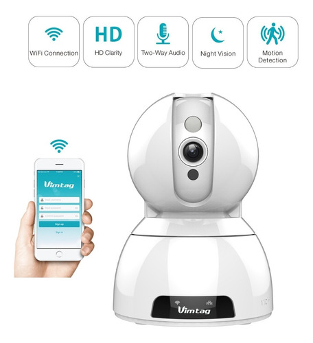 Cámara Wifi De Seguridad / Vigilancia / Baby Monitor  / Bx-1