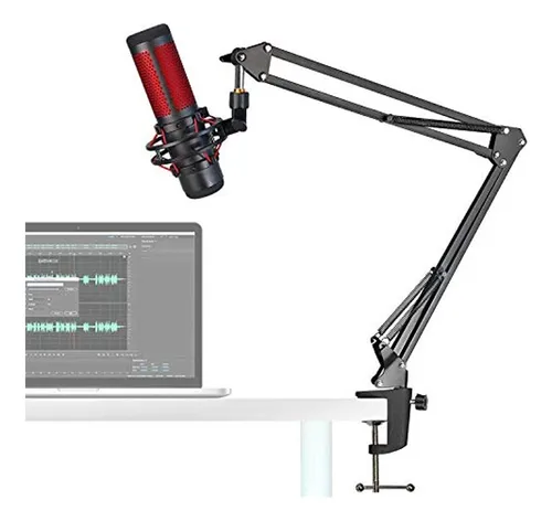 Quadcast Soporte De Micrófono Con Brazo Articulado, Brazo De