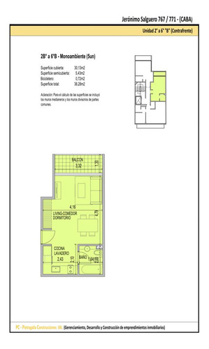 Venta Departamento - Almagro Norte