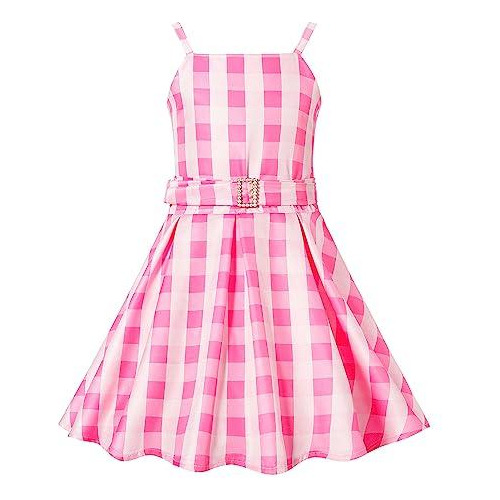 Disfraz Talla 11-12 Años Para Niñas Vestido De Barbie