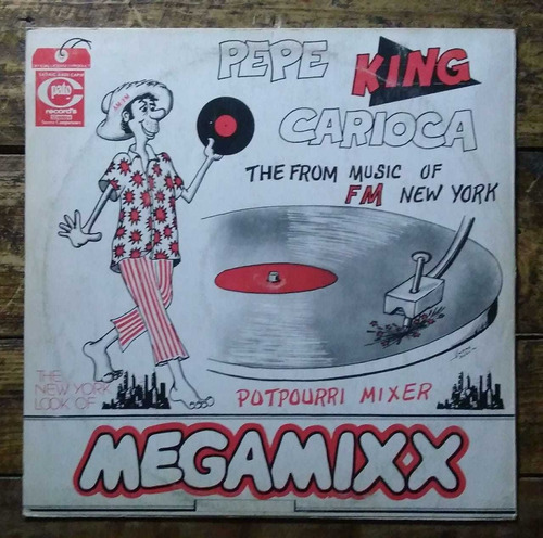 Pepe King Carioca Vinilo 12 Azul 1987 Pato C Ítalo Pet Shop (Usado)