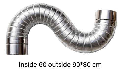 Calentador De Agua Con Chimenea En Forma De Codo, Escape Ext