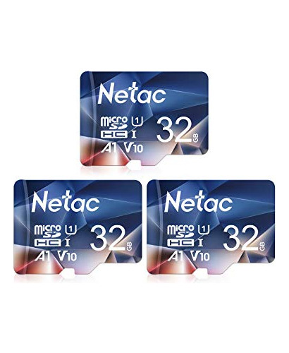 Tarjeta Micro Sd Netac De 32 Gb, 3 Paquetes, Tarjeta De Memo