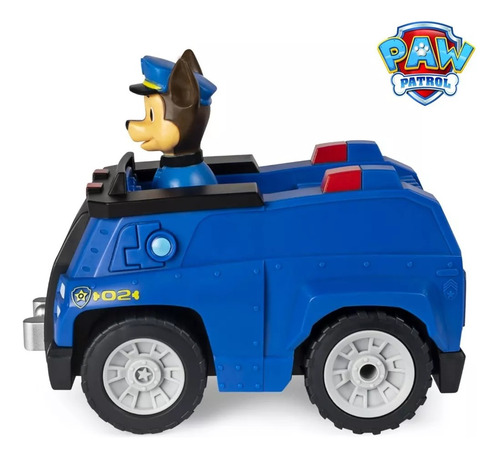 Imagen 4 de 7 de Paw Patrol Vehiculo Control Remoto Rc Con Figura Playking