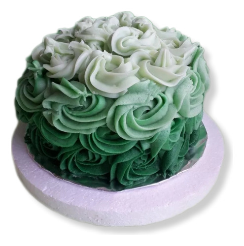 Torta Decorada Con Rosas En Buttercream O Chocolate O Mix