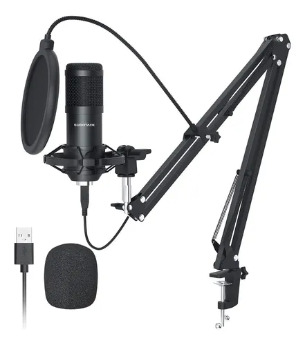 Micrófono De Pc Sudotack Usb Streaming Podcast, 192 Khz/24 B