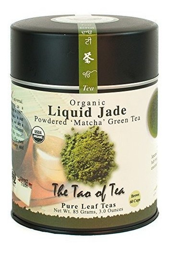 El Tao De Té, Líquido Jade En Polvo Matcha Té Verde, Hojas I