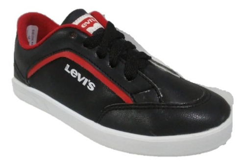 Tenis Levi's Para Niño Color Negro T: 19 Cm, Espectaculares!