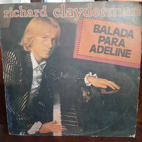 Vinilo Richard Clayderman Balada Para Adeline Cl1