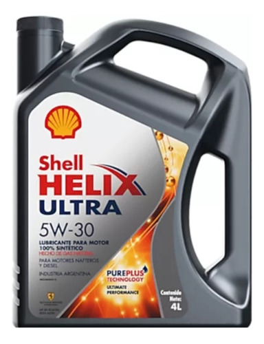 Aceite Shell Helix Ultra X 5w30 Sintetico 4 L