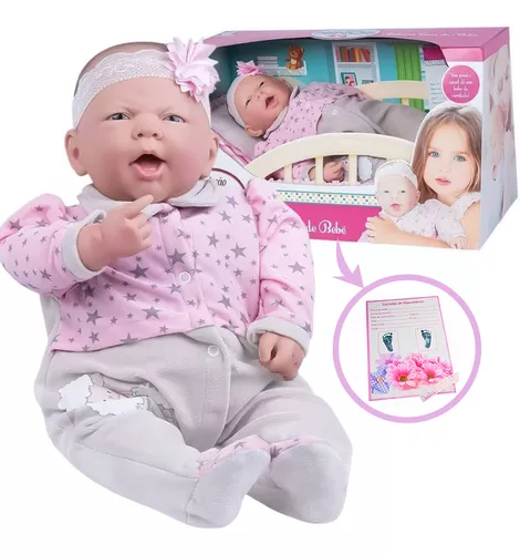 Boneca Gostosa De Abraçar Bebe Reborn Fofinha Realista