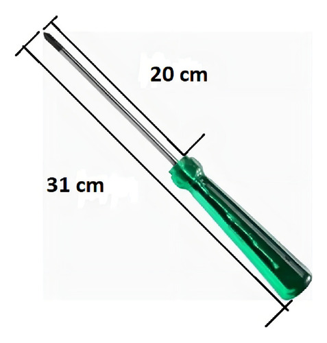 Chave Phillips Imantada Grande 1/4 X 8