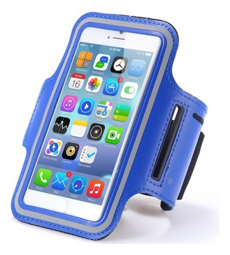 Funda Brazalete Deportivo Correr Running Porta Celular Negro