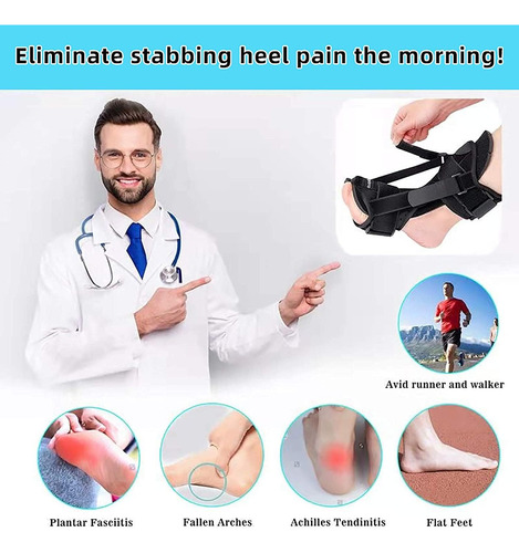 Férula Nocturna Para Fascitis Plantar - Soporte De Pie