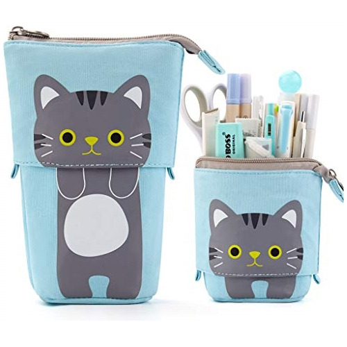 Cartucheras O Bolsa De Lápiz De Gato Lindo De Dibujos