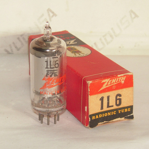 Válvula Electrónica Vacuum Tube 1l6 Zenith (sylvania U.s.a.)