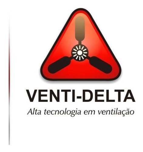 Ventilador De Teto Venti-delta Loft Led 220v 3 Pás Branco Diâmetro 100 cm Material das pás Madeira